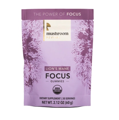 Mushroom Revival Lion's Mane Focus Gummies
