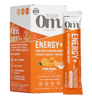 OM Organic Mushroom Nutrition Energy Citrus Orange
