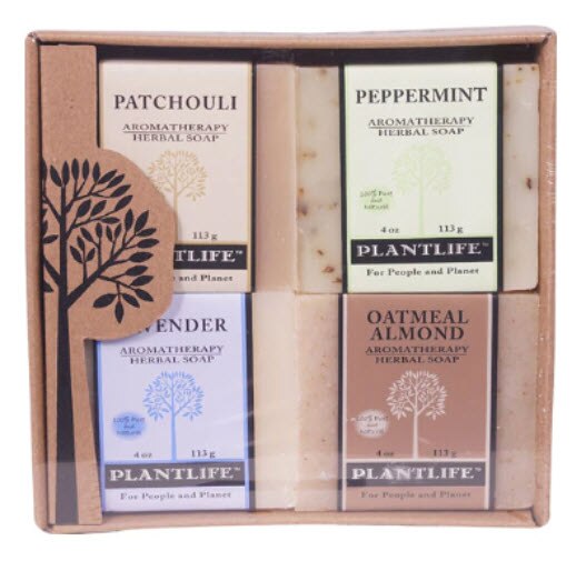 Plantlife Aromatherapy Herbal Soap Gift Set