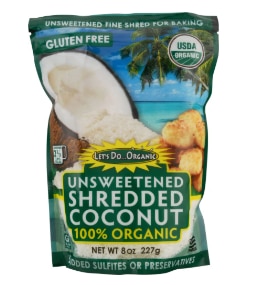 Let's Do Organic Shredded Coconut Unsweetened