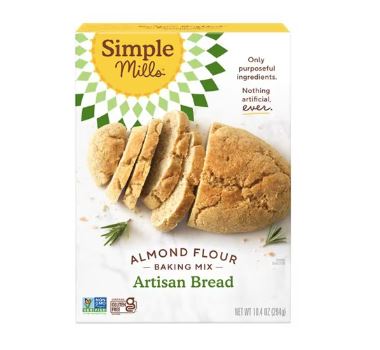 Simple Mills Almond Flour Baking Mix Gluten Free Artisan Bread