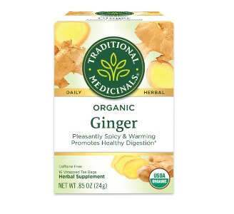 Traditional Medicinals Herbal Tea Organic Ginger