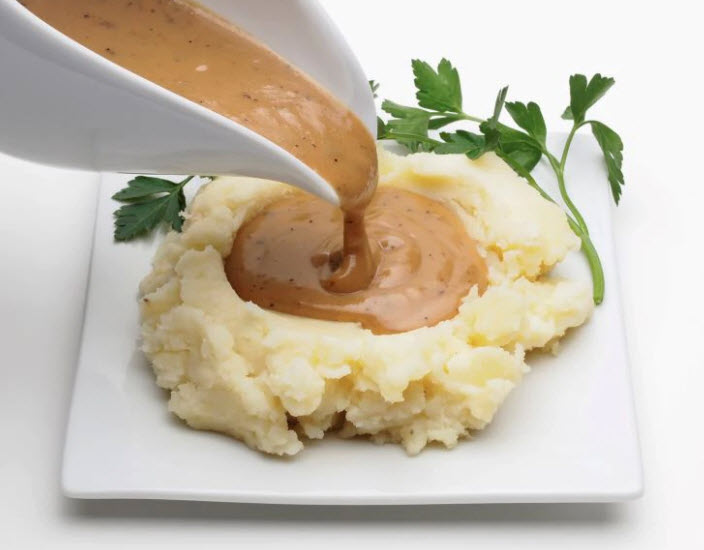 Vegan Mushroom Gravy with Herbs