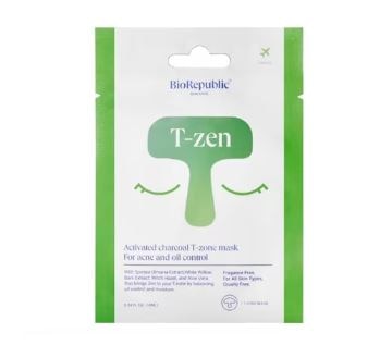 BioRepublic Skincare T-Zen Activated Charcoal T-Zone Mask