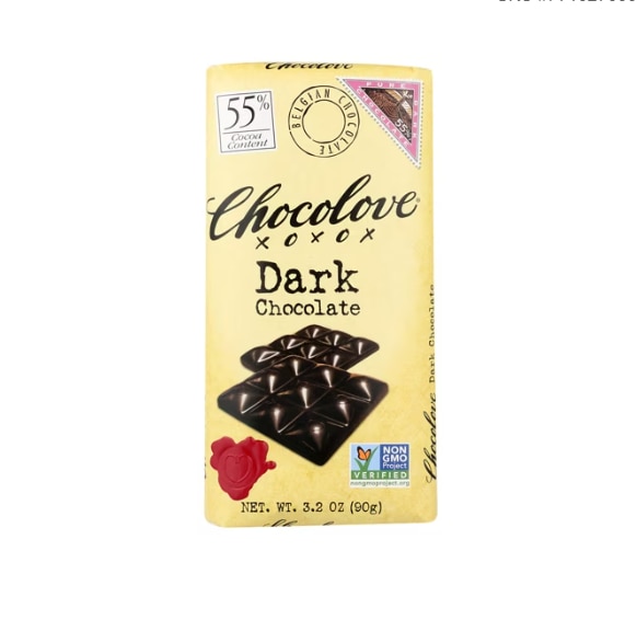 Chocolove 55% Dark Chocolate Bar