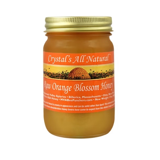 Crystal's All Natural Raw Orange Blossom Honey