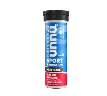 NUUN Sport + Caffeine Hydration Single Tube Cherry Limeade