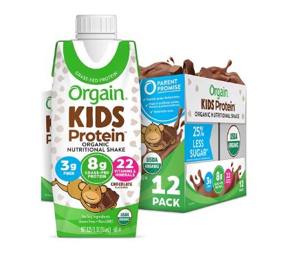 Orgain Organic Kids Nutritional Shake 22 Vitamins & Minerals