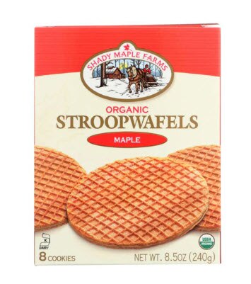 Shady Maple Farms Organic Stroopwafels Maple