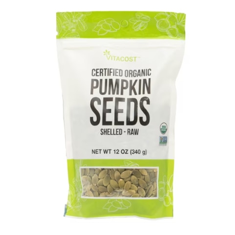 Vitacost Certified Organic Pumpkin Seeds