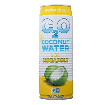 C2O Non-GMO Coconut Water With Pineapple Juice & Coconut Pulp