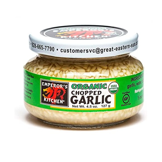 Emperors Kitchen Organic Chopped Garlic