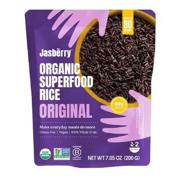 Jasberry Organic Superfood Rice Gluten Free Vegan