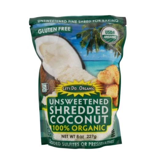 Let's Do Organic Shredded Coconut Unsweetened