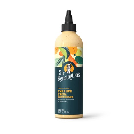 Sir Kensington's Keto & Paleo Chile Lime Crema Dairy-Free Everything Sauce