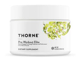 Thorne Research Pre-Workout Elite Citrus Berry -- 4.32 oz