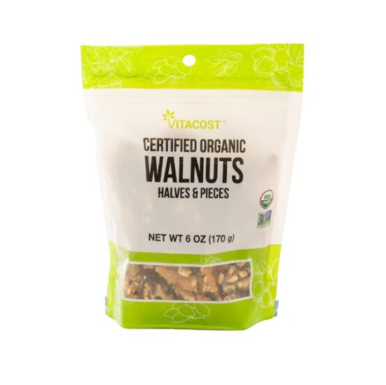Vitacost Certified Organic Walnuts