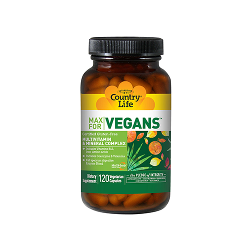 Country Life Multivitamin & Mineral Complex for Vegans