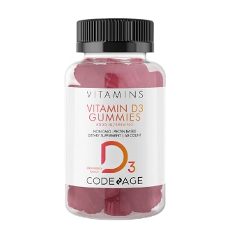 Codeage Vitamin D3 Gummies 5000 IU