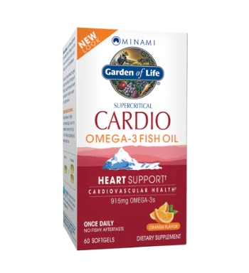 Garden of Life Minami Cardio Omega-3 Fish Oil Orange