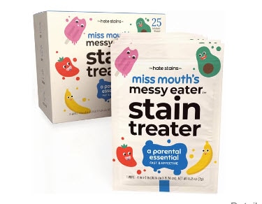 Hate Stains Miss Mouth's Messy Eater Stain Treater Wipes