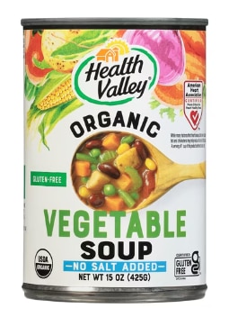 Health Valley Organic Soup No Salt Added Vegetable