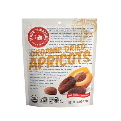 Made In Nature Organic Dried Fruit Apricots In The Buff