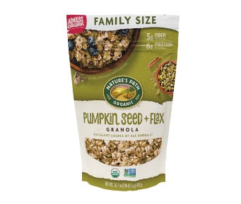 Nature's Path Pumpkin Seed + Flax Granola