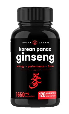 NutraChamps Korean Panax Ginseng
