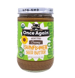 Once Again Sunflower Seed Butter Creamy Unsweetened