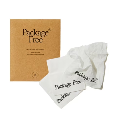 Package Free Reusable Vegan Food Storage Wrap