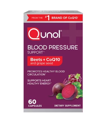 Qunol Blood Pressure Support Beets + CoQ10