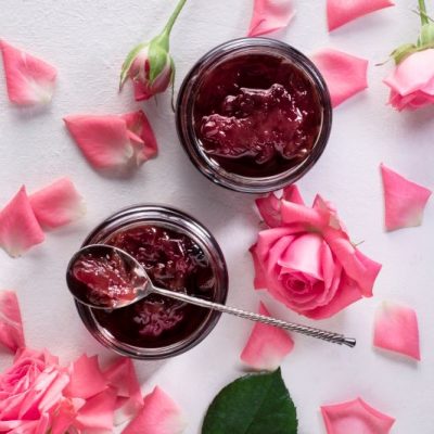 Simple Homemade Rose Jam