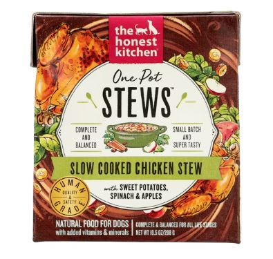 The Honest Kitchen One Pot Stews Slow Cooked Chicken With Sweet Potatoes Spinach & Apples