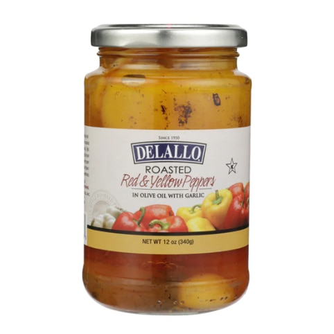 DeLallo Roasted Red & Yellow Peppers