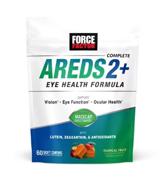 Force Factor AREDS 2+ Eye Health Formula Tropical Fruit