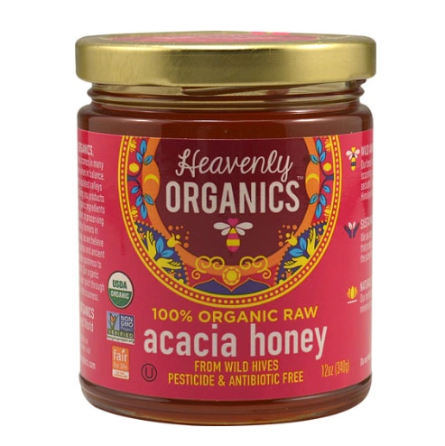 Heavenly Organics Organic Raw Acacia Honey