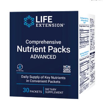 Life Extension Comprehensive Nutrient Packs Advanced