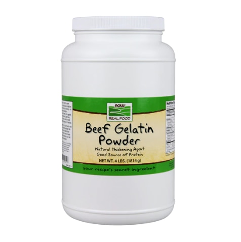 NOW Foods Beef Gelatin Powder - Unflavored