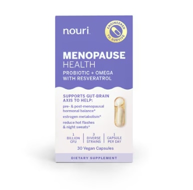 Nouri Menopause Health Probiotic and Omega