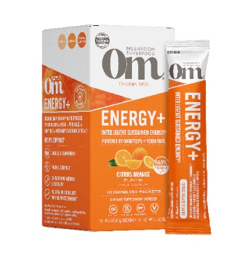 OM Organic Mushroom Nutrition Energy Citrus Orange