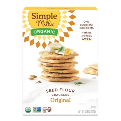 Simple Mills Organic Seed Flour Crackers