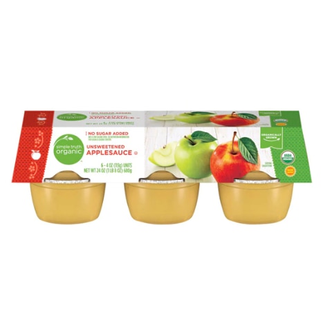 Simple Truth Organic Applesauce Unsweetened