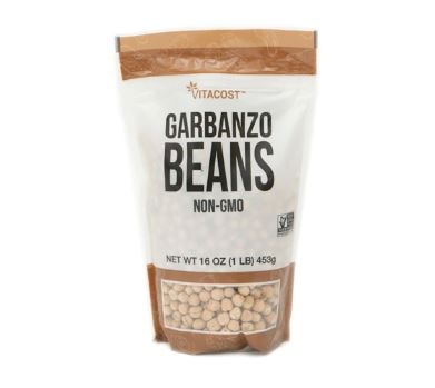 Vitacost Garbanzo Beans Non-GMO and Gluten Free