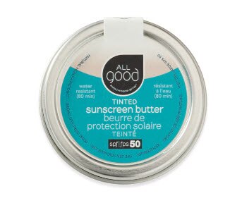 All Good Tinted Mineral Sunscreen Butter Tin SPF 50