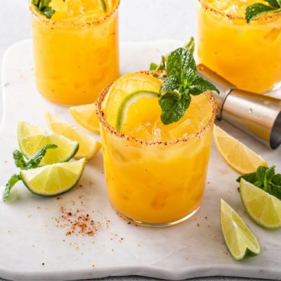 Citrus Coconut Margarita Mocktail