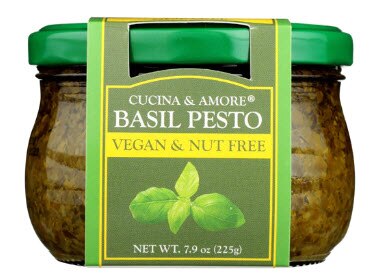 Cucina & Amore Basil Pesto Vegan & Nut Free