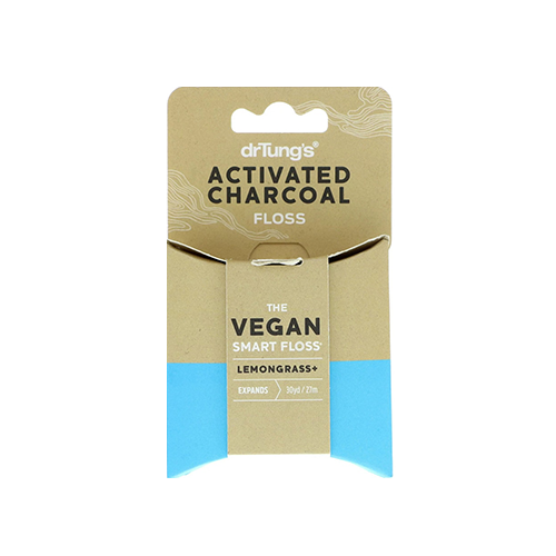 Dr. Tung's Activated Charcoal Vegan Floss