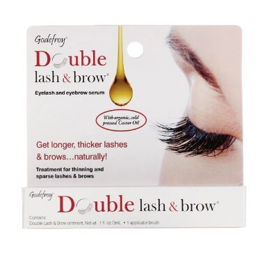 Godefroy Double Lash & Brown Eyelash & Eyebrow Growth Serum