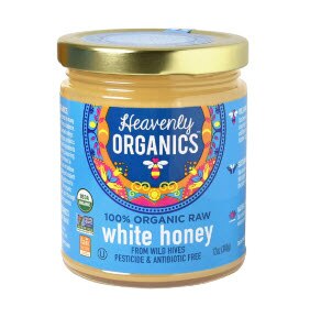 Heavenly Organics Raw White Honey